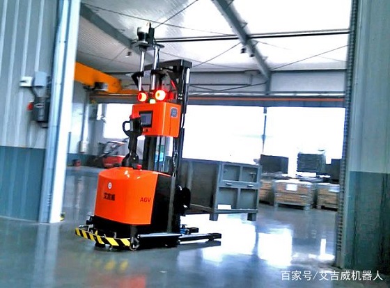 AGV叉车在工业4.0的作用
