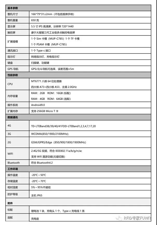 超高频bfrdmc手持机