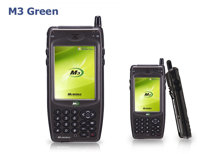 工业级移动数据采集器 'M3 Green'