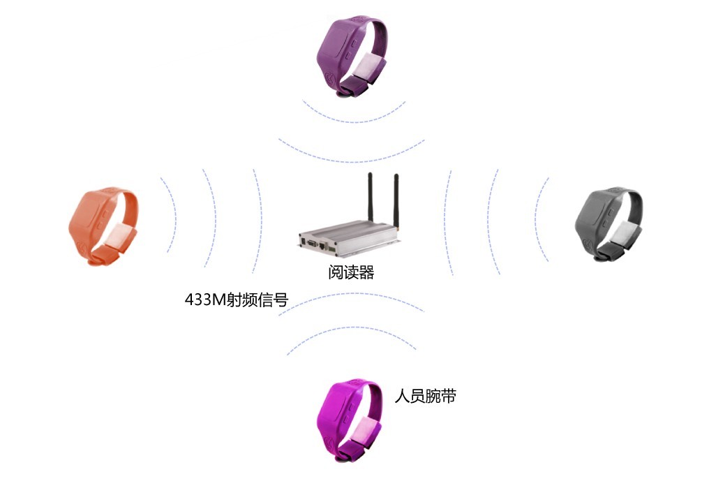 有源腕带/腕式标签/手腕