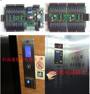 进出电梯刷卡系统