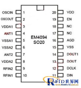 基于AVR单片机和EM4094读写芯片的多协议bfrdmc读卡器 