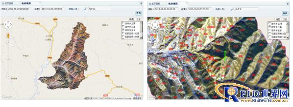 山西省沁源县试点护林员GPS智能巡检系统
