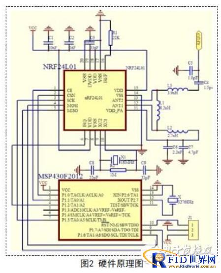 基于MSP430F2012和nRF24L01的低功耗bfrdmc设计