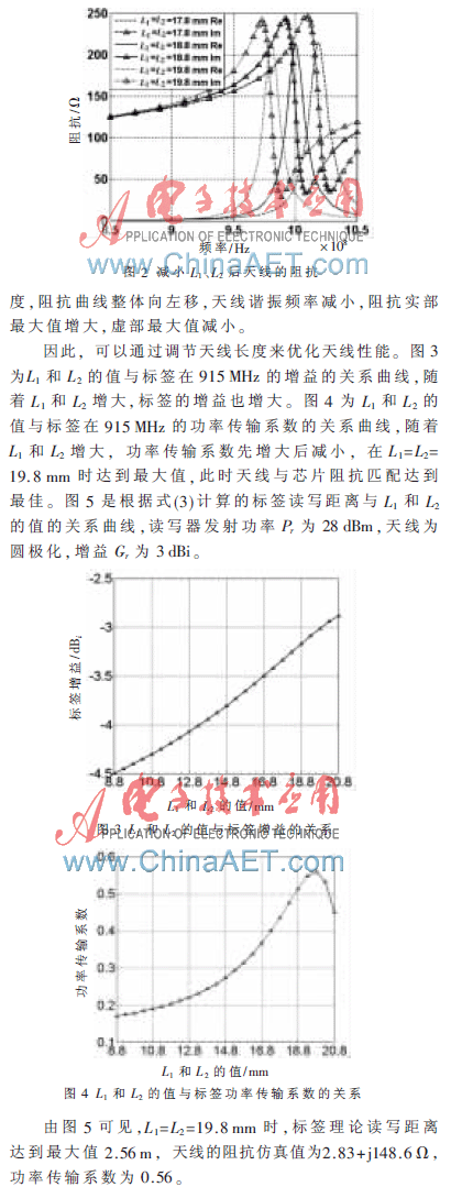 小型bfrdmc偶极子天线设计与优化