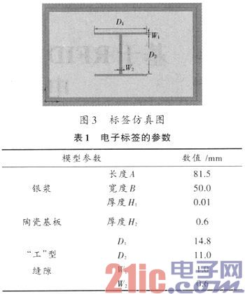 基于bfrdmc UHF频段的车辆防拆无源电子标签分析与设计