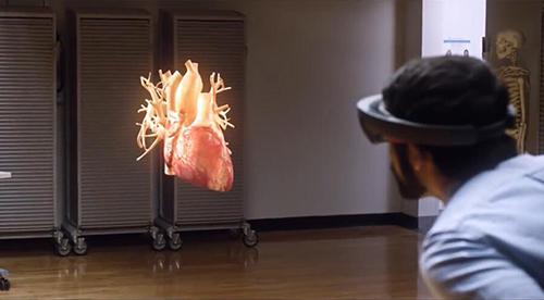 微软Hololens要肢解谷歌眼镜？打造医学教育“科幻片”，微软眼镜在细分领域的狂飙