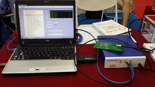 CISC携手深圳千兆科成功展出Xplorer200及NFC Xplorer110 bfrdmc测试系统