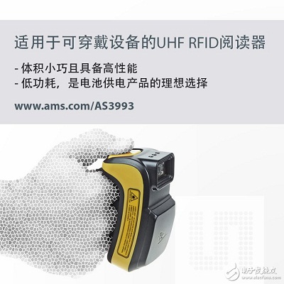 英国bfrdmc扫描器制造商选用艾迈斯超高频bfrdmc阅读器芯片