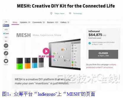 使用索尼的电子积木式传感器标签体验