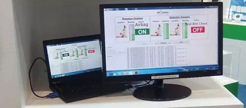 安森美展出基于bfrdmc的传感器，能区分座椅上的人和行李