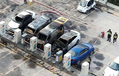 汽车充电桩烟雾预警系统