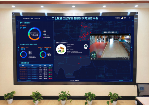 郑州市二七区智慧养老综合管理平台：架起为老服务沟通桥梁 构筑疫情防控智慧防线