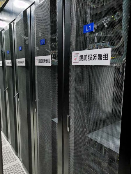以国产硬件搭建智慧望城鲲鹏云平台。 望城宣传部 供图 