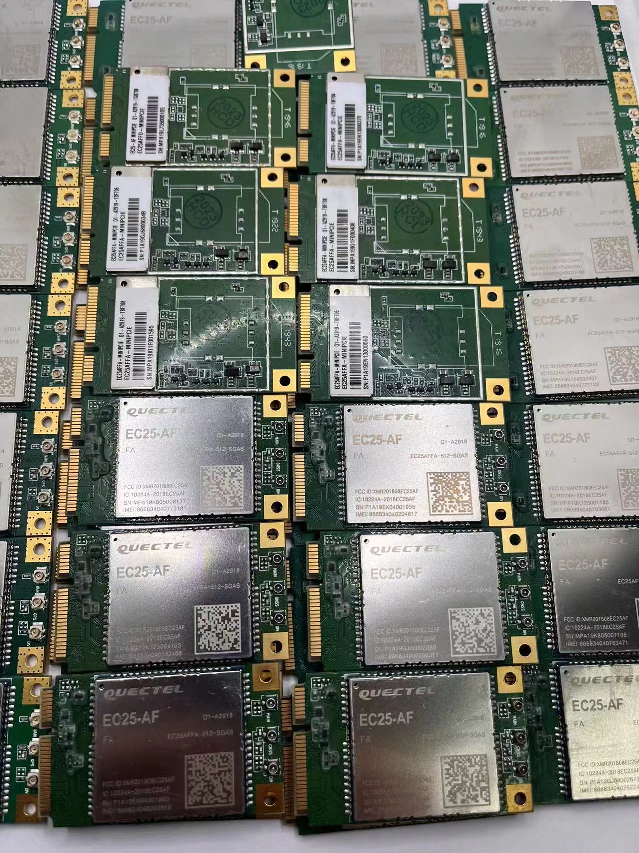 移远EC25模块EC25AFFA MINIPCIE全网通4G北美版本模块